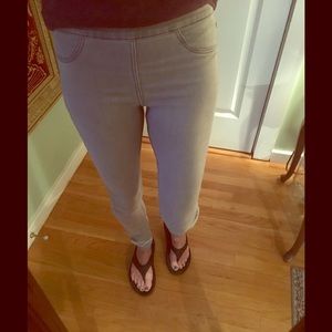 HM grey denim leggings